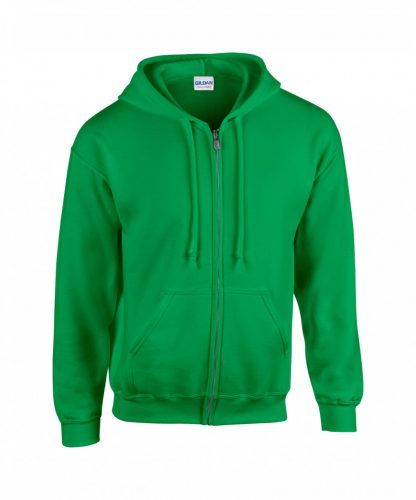 HB Zip Hooded pulóver, almazöld