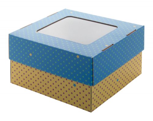 CreaBox Gift Box Window S ajándékdoboz, fehér