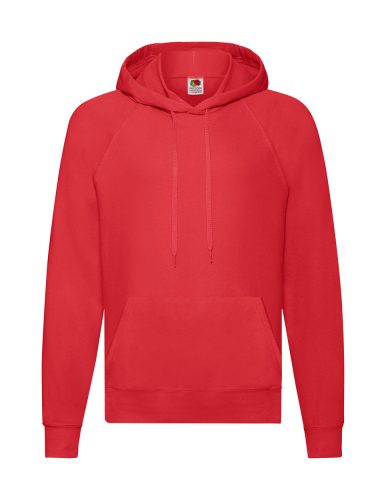 Lightweight Hooded Sweat kapucnis pulóver, piros