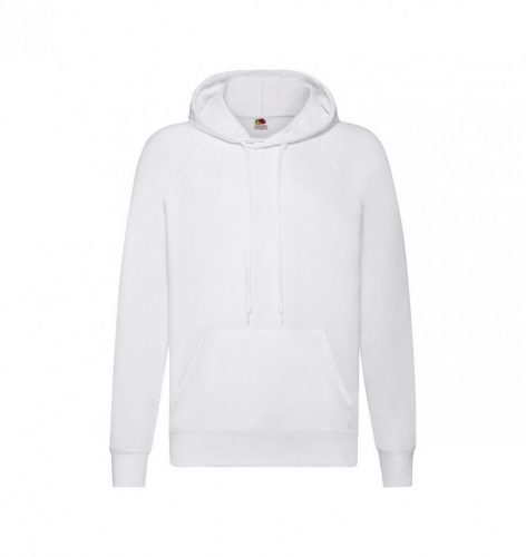 Lightweight Hooded Sweat K gyerek kapucnis pulóver, fehér