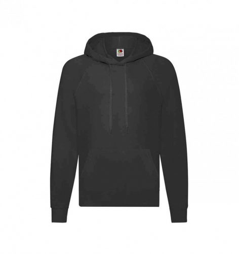 Lightweight Hooded Sweat K gyerek kapucnis pulóver, fekete