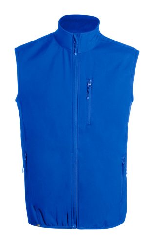 Jandro RPET softshell mellény, kék