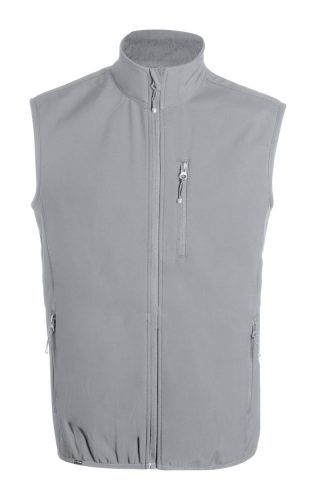 Jandro RPET softshell mellény, hamuszürke