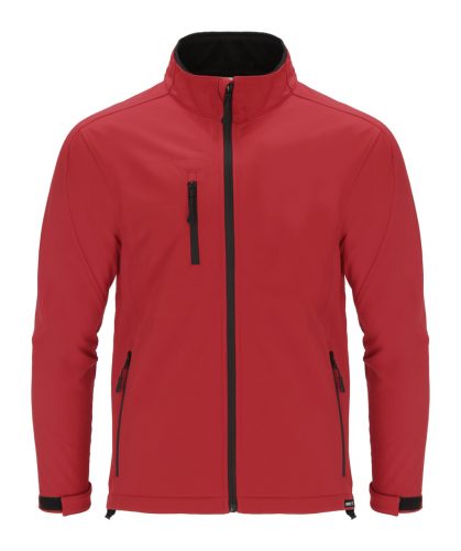 Grifter RPET softshell kabát, piros