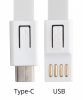 Doffer USB Type-C nyakpánt, fehér