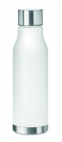 GLACIER RPET RPET palack, 600 ml, fehér