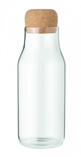 OSNA Üveg palack+parafa dugó 600ml, fa