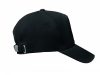 BICCA CAP Biopamut baseball sapka, fekete