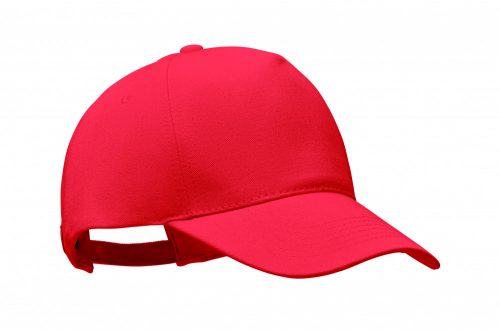 BICCA CAP Biopamut baseball sapka, piros