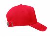 BICCA CAP Biopamut baseball sapka, piros