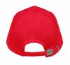 BICCA CAP Biopamut baseball sapka, piros