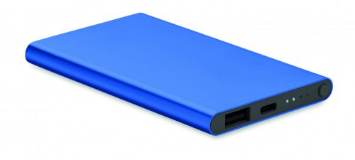 POWERFLAT C 4000 mAh powerbank, C csatl.