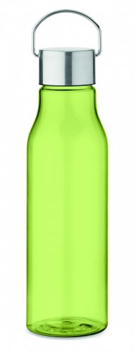 VERNAL RPET palack, acél fedél 600 ml, áttetszo lime