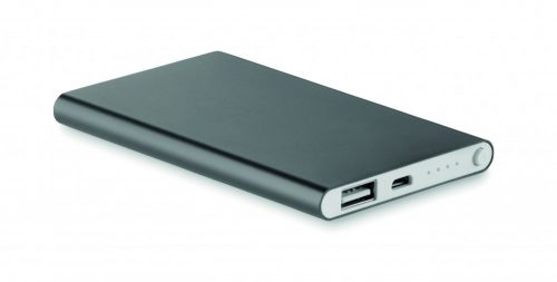 POWERFLAT 4000 mAh alumínium powerbank