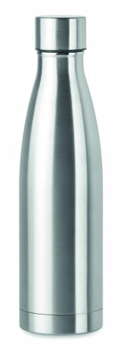 BELO BOTTLE Duplafalú palack, 500 ml, fakó ezüst