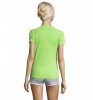 SPORTY WOMEN SPORTY női T-Shirt 140g, neon sárga