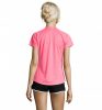 SPORTY WOMEN SPORTY női T-Shirt 140g, neon rózsaszín 2