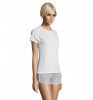 SPORTY WOMEN SPORTY női T-Shirt 140g, fehér