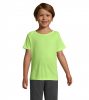 SPORTY KIDS SPORTY gyermek T-Shirt 140g, sárga