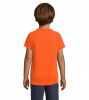 SPORTY KIDS SPORTY gyermek T-Shirt 140g, neon narancs