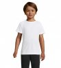 SPORTY KIDS SPORTY gyermek T-Shirt 140g, fehér