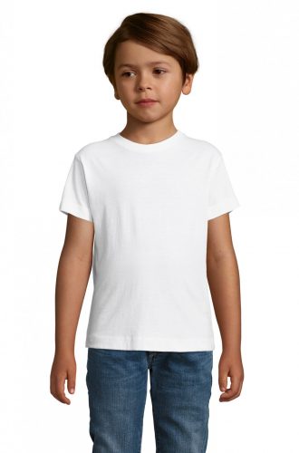 REGENT FIT KIDS REGENT F gyermek T-Shirt, fehér