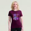 REGENT WOMEN REGENT női T-Shirt 150g, burgundy