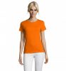 REGENT WOMEN REGENT női T-Shirt 150g, áttetszo narancssárga