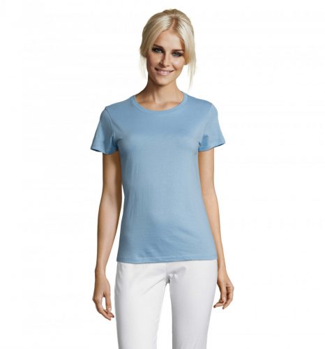 REGENT WOMEN REGENT női T-Shirt 150g, sky blue