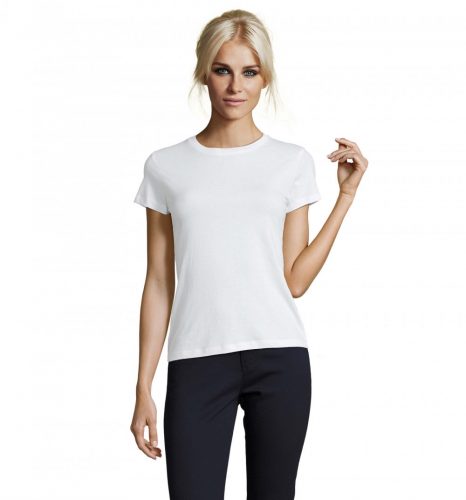 REGENT WOMEN REGENT női T-Shirt 150g, fehér