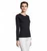 IMPERIAL LSL WOMEN IMPERIAL női h TShirt 190g, áttetszo szürke