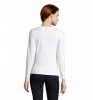 IMPERIAL LSL WOMEN IMPERIAL női h TShirt 190g, fehér