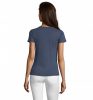 REGENT FIT WOMEN REGENT FIT WOMEN nő TS 150g, melírozott denim