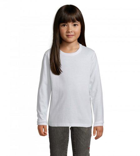 IMPERIAL LSL KIDS IMPERIAL gy. h TShirt 190g, fehér