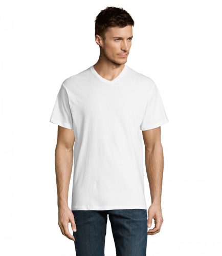 VICTORY VICTORY férfi T-Shirt 150g, fehér