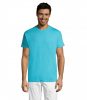 REGENT REGENT UNISEX T-shirt 150g, atoll kék