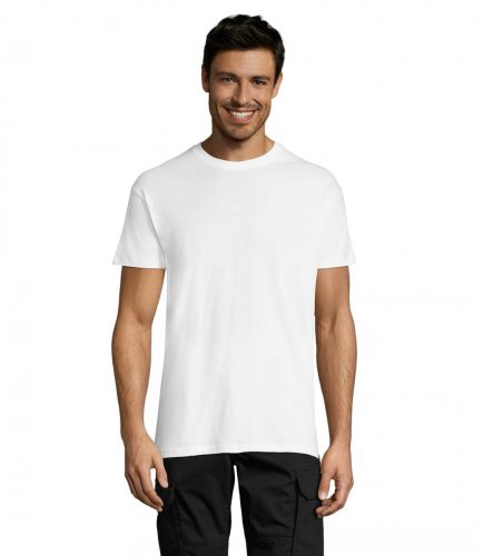 REGENT REGENT UNISEX T-shirt 150g, fehér