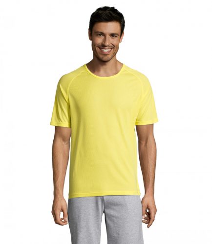 SPORTY SPORTY MEN ffi T-Shirt, sárga