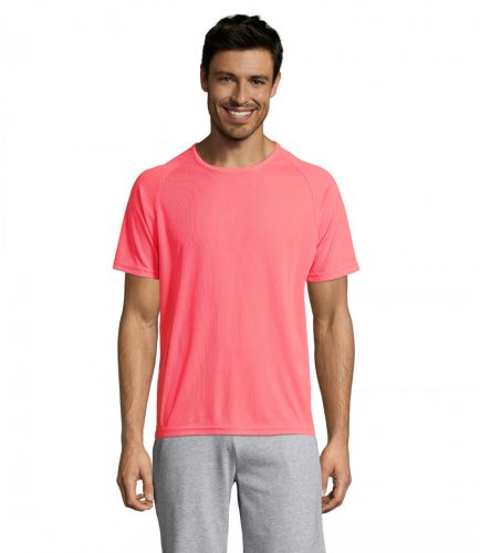 SPORTY SPORTY MEN ffi T-Shirt, neon coral