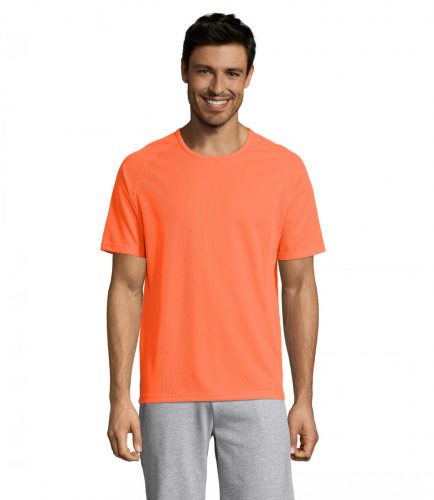 SPORTY SPORTY MEN ffi T-Shirt, neon narancs