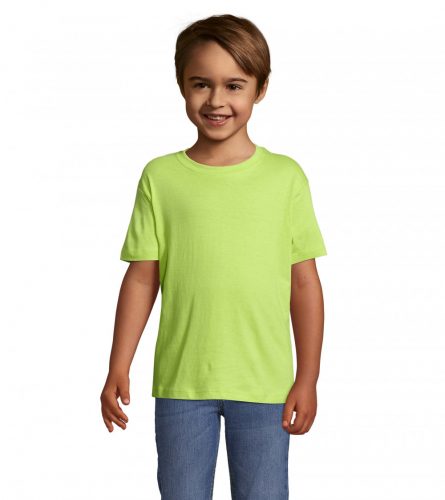 REGENT KIDS REGENT gyermek T-Shirt 150g, neon sárga