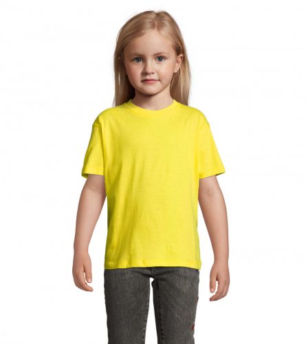 REGENT KIDS REGENT gyermek T-Shirt 150g, sárga