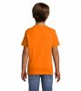 REGENT KIDS REGENT gyermek T-Shirt 150g, áttetszo narancssárga