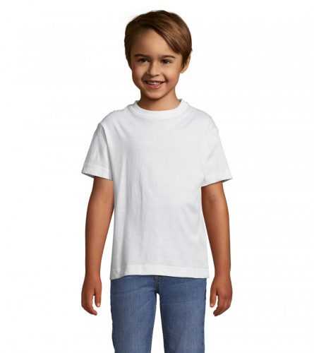 REGENT KIDS REGENT gyermek T-Shirt 150g, fehér